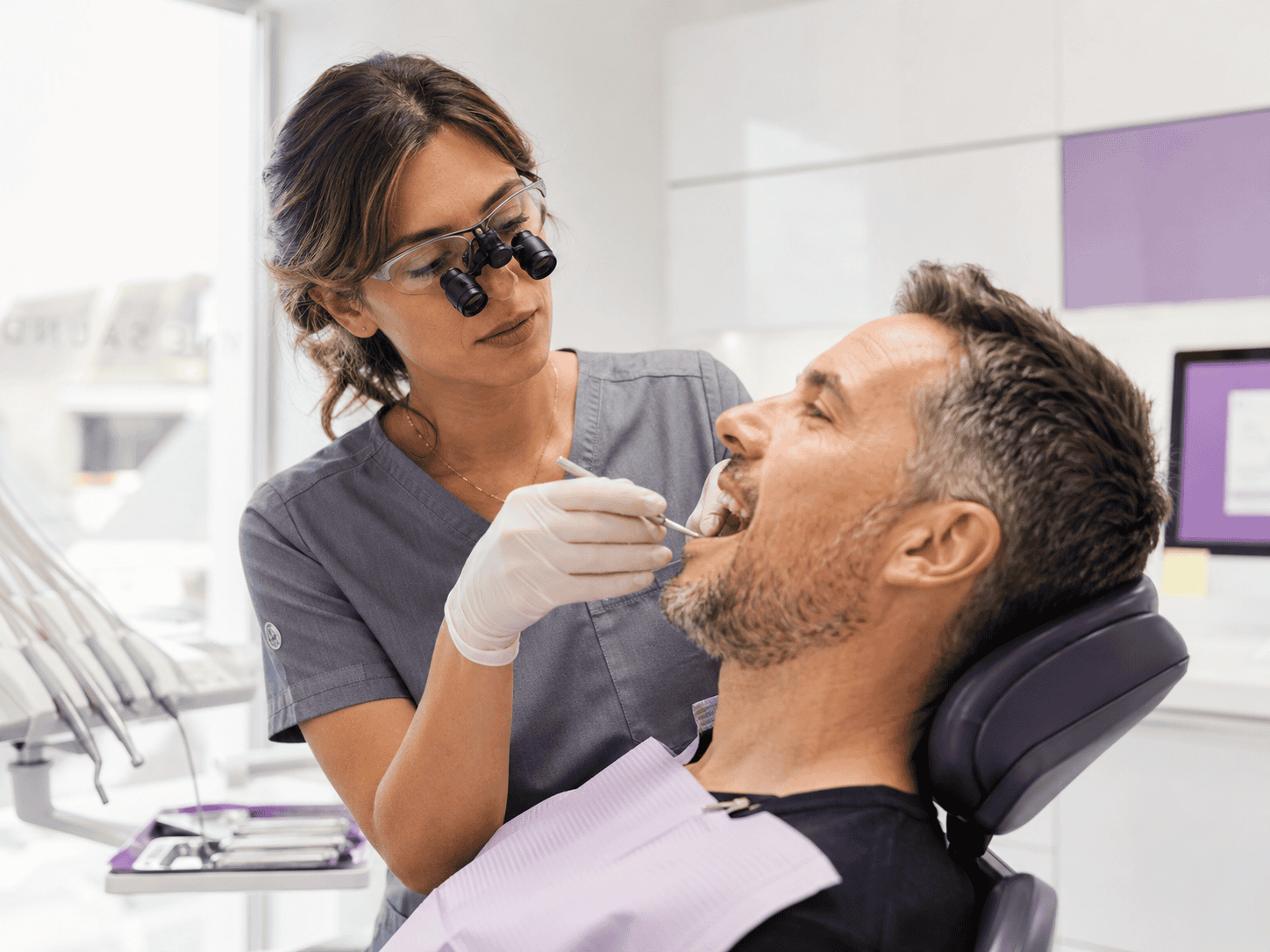 Dental consultation for cracked tooth diagnosis at Epsom Smiles Dental in Epsom