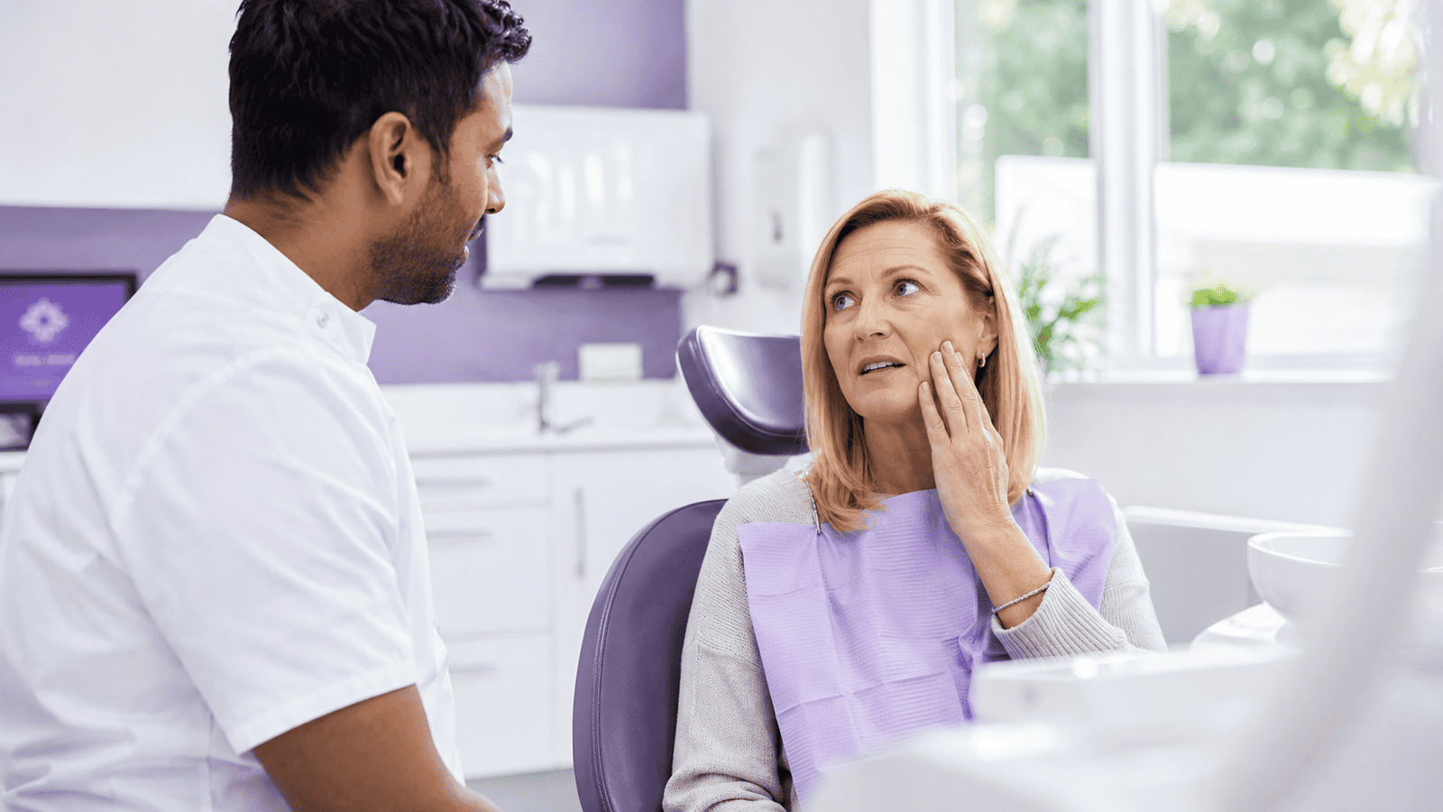 Dental consultation for mouth ulcer assessment at Epsom Smiles Dental in Epsom